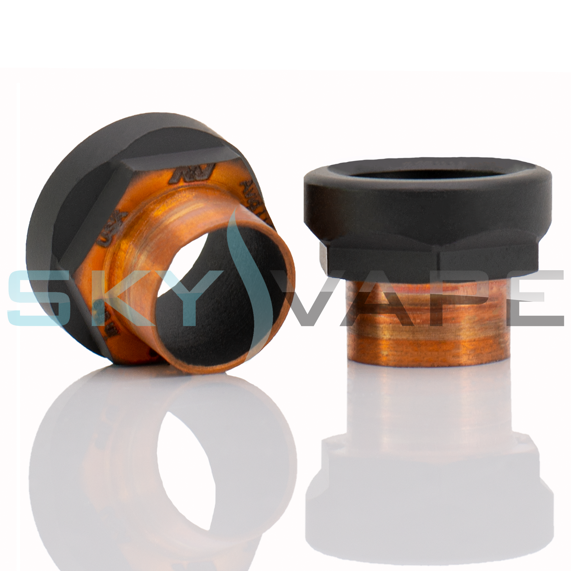 Avid Lyfe Black Hex Drip Tip