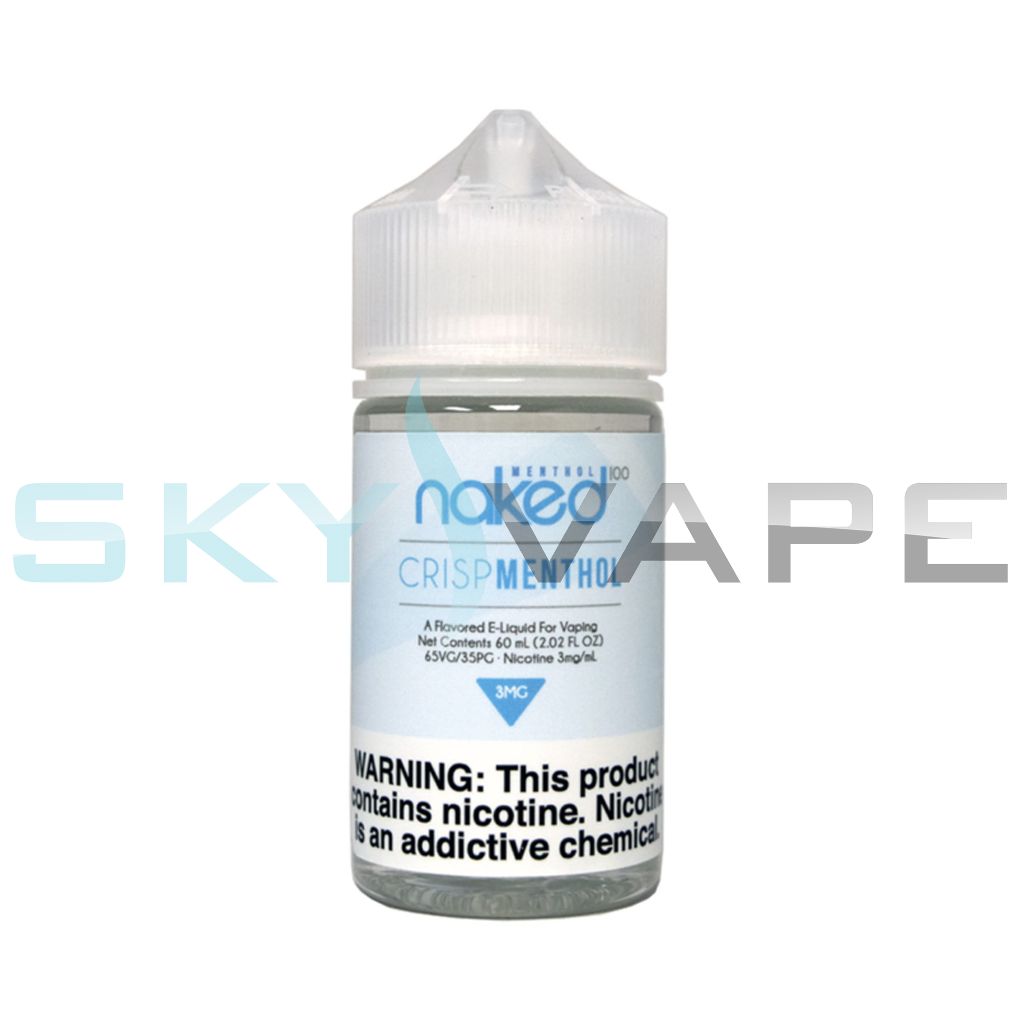 Naked 100 Menthol Ejuice Crisp Menthol 60ML