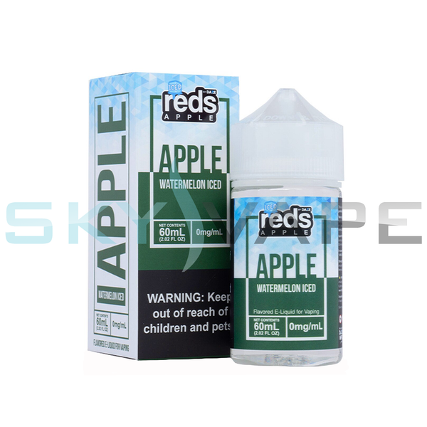 Vape Juice Watermelon Iced Reds 60mL - Flawless Vape Shop Australia Apple  Grape