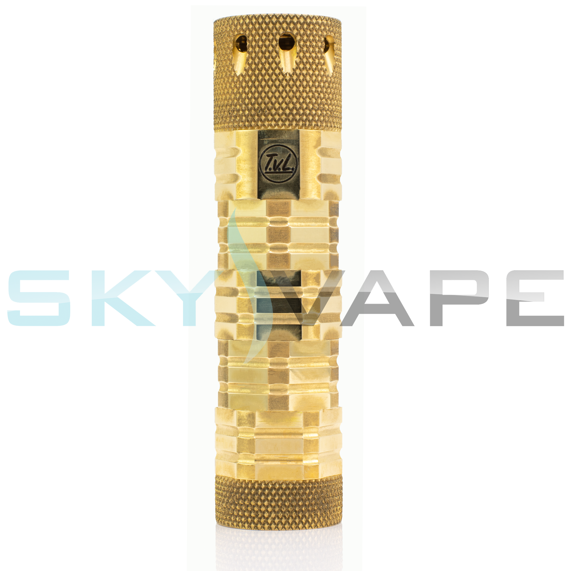 TVL Hi Five Cascade Brass Mechanical Mod