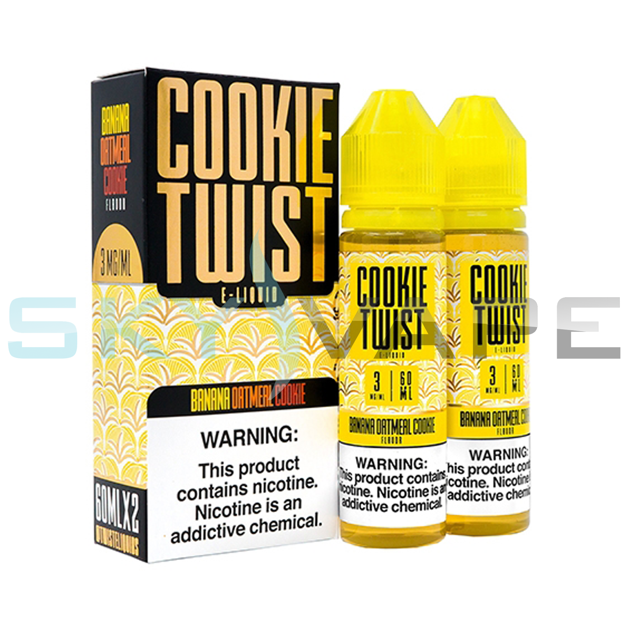 Twist Banana Oatmeal Cookie 120ML (Now Known As Banana Amber)