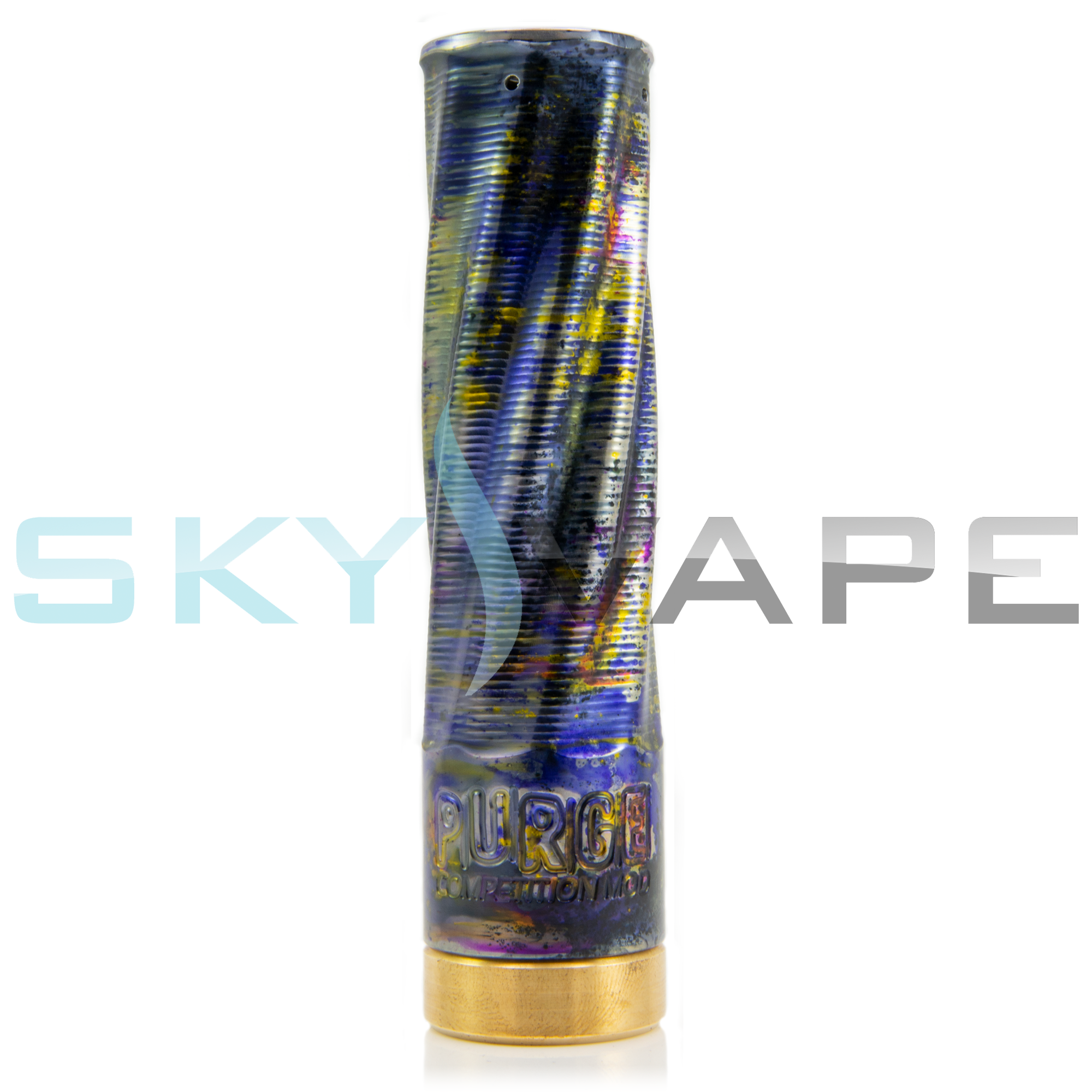 Purge Mods Twiztid 20700 Tie Dye Purple Mech Mod