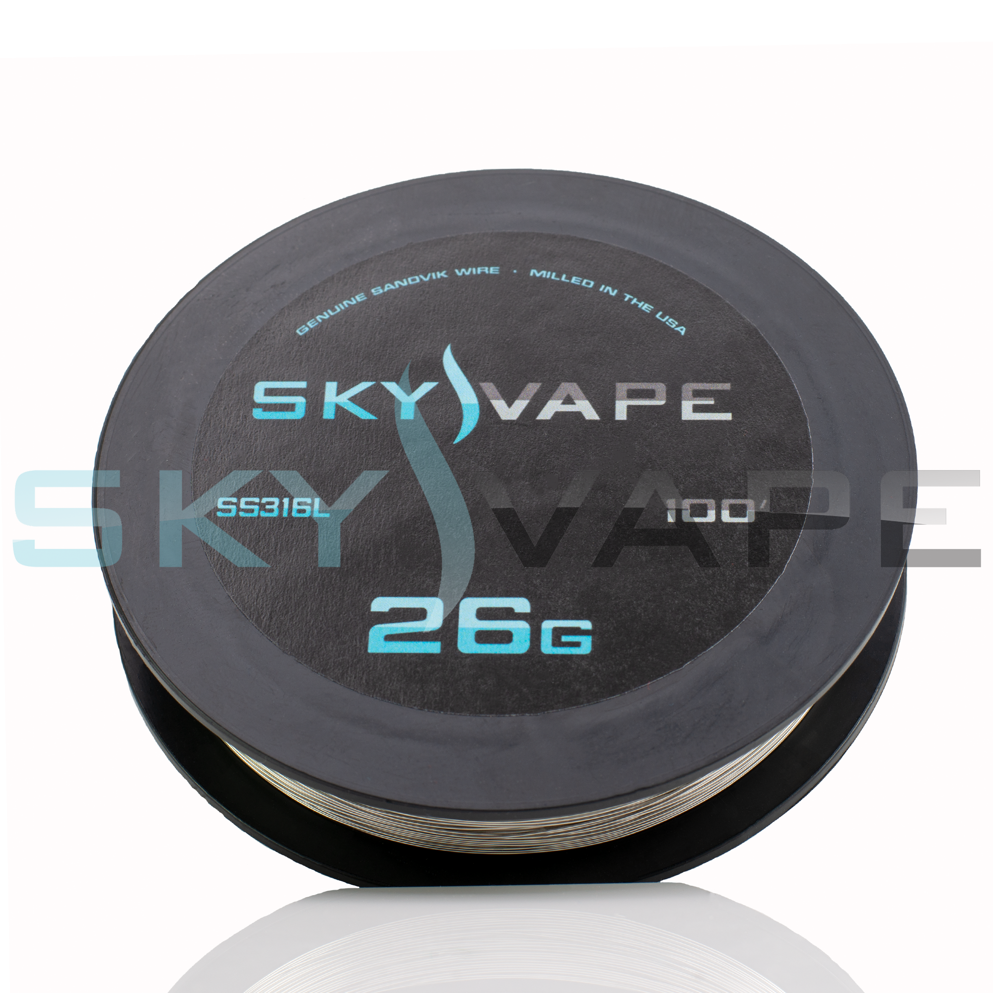 SS316L 100ft Wire Spool 26G