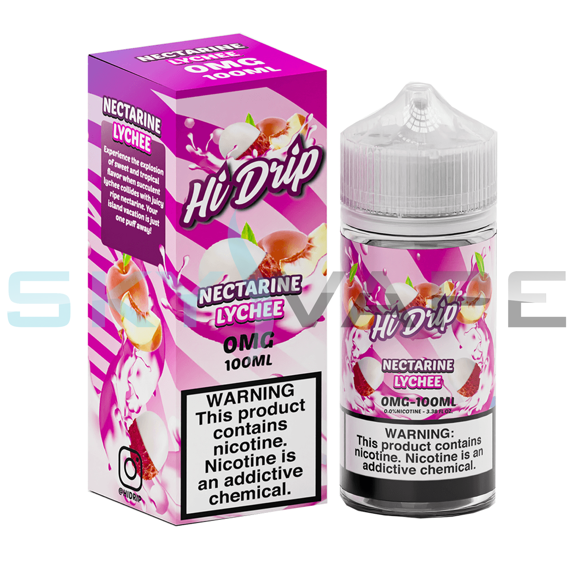 Hi-Drip Nectarine Lychee 100ML
