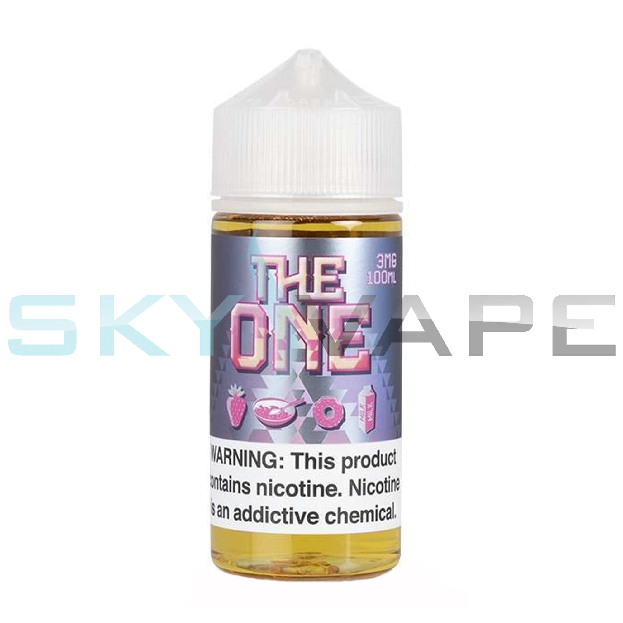 The One Strawberry Cereal Donut Milk 100ML